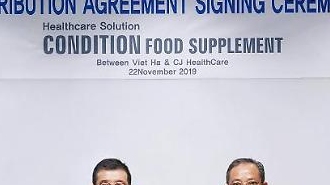 CJHealthcare ký kết hợp tác với doanh nghiệp Việt Hà nhằm tiến vào thị trường thực phẩm chức năng Việt Nam