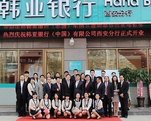 ​​하나은행, 중국서 채널 보폭 꾸준히 늘린다