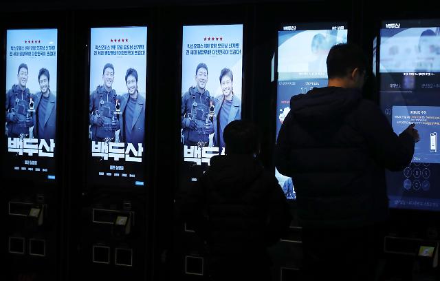 韩国本土片《白头山》观影人数破600万