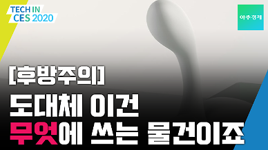 [CES 2020] 이 제품 19금 아닙니까?
