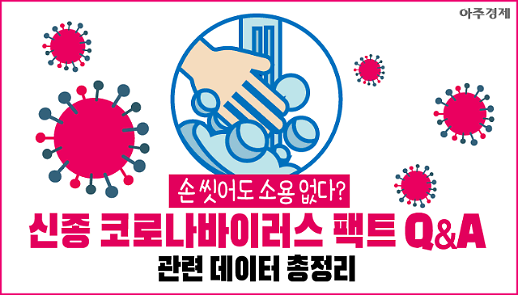 손 씻어도 소용없다? 신종 코로나바이러스 팩트 Q&A [아주경제 차트라이더]