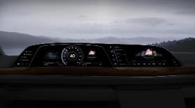 LGs plastic OLED digital cockpit solution used for Cadillac Escalade