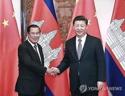 [NNA] 캄보디아 훈센 총리, EU제재에도 中 투자 호소