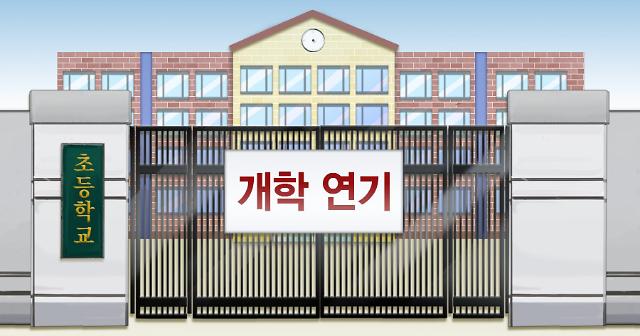 韩国幼儿园中小学开学时间延期至23日
