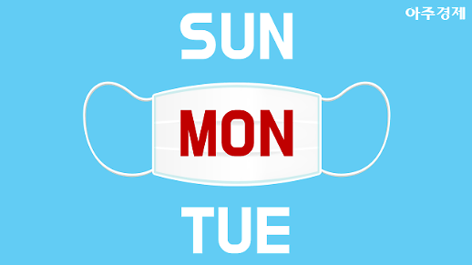 손으로 헤아리는 마스크 5부제 간단 정리 [아주경제 차트라이더]