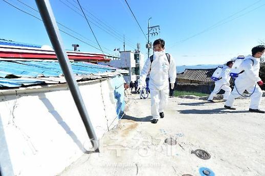 윤화섭 안산시장, 코로나19 확산방지 방역활동 펼쳐 