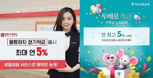 금리 하락에도 저축은행 연 4~5% 알짜 적금 인기