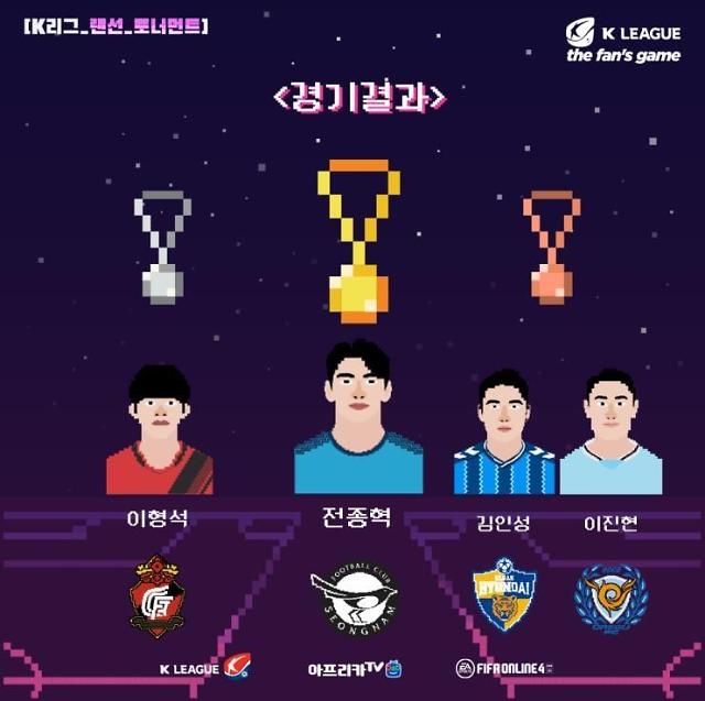 S. Korean football league treats fans with surprise online game event