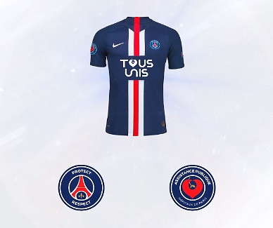 [코로나19] PSG 한정판 유니폼 공개, 모두 함께 이겨냅시다