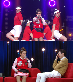 [오늘밤 채널고정] 김다비·뉴이스트, 스케치북을 뒤집어 놓으셨다