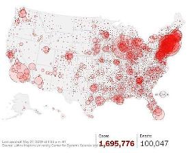 Mỹ: Hơn 100.000 người chết do Covid19…"1 cột mốc bi thảm"