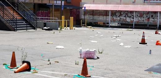 [미국 폭동 현장]“숨쉴 수가 없어! 분노폭발, LA도 약탈 도시로