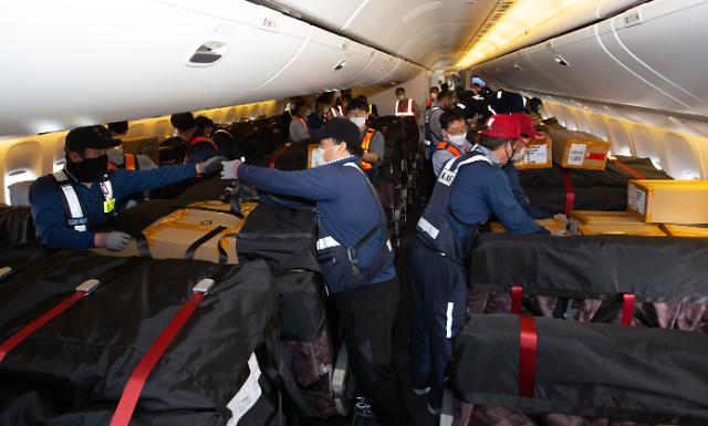 Korean Air allowed to install cargo seat bags in passenger aircraft cabins