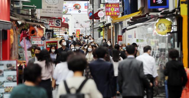 韩国首都圈频发聚集性感染 个体户营业额回升受阻