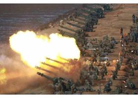 Advanced command and control system deployed at front-line military camp