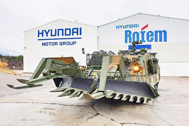 現代ロテム 2366億ウォン規模の障害物開拓戦車の量産事業受注