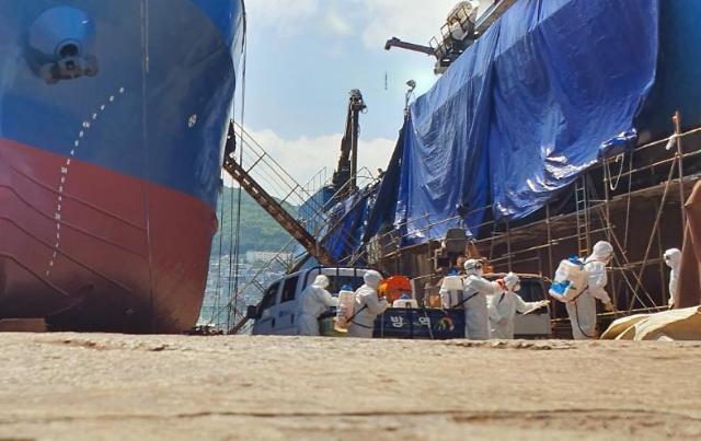 釜山港俄罗斯籍船舶再发生集体感染