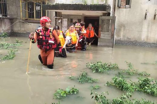 四川省受持续强降雨影响 多地受灾