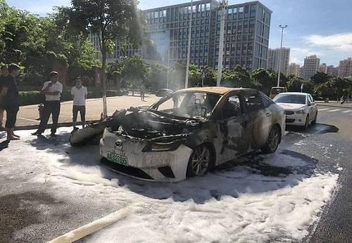 国产电动车自燃事故频发 韩专家称中国电池技术仍落后韩国