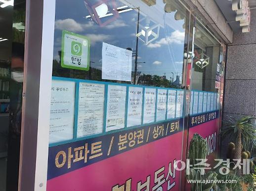 [르포]세종 전셋값, 두달새 2.5억→3.3억…호가 급등에 전화 문의 뚝