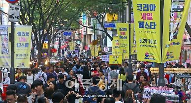 [코로나가 없었다면]① 방한외래객 2000만 돌파...워라밸 확산에 여행 인기도 여전