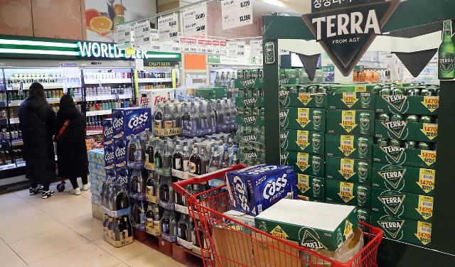调查：韩国酒类消费者月均饮酒8.5天 啤酒最受大众欢迎