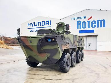 Hyundai Rotem secures new order to deliver K806 and K808 wheeled armored vehicles