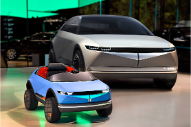 Hyundai reveals one-of-a-kind mini EV for kids designed after new concept car