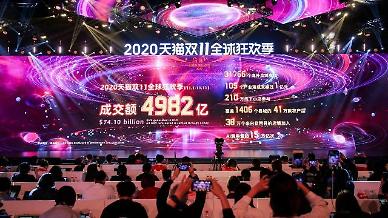 [NNA] 中 솽스이, 역대 최고액 경신... 알리바바 6조엔 이상