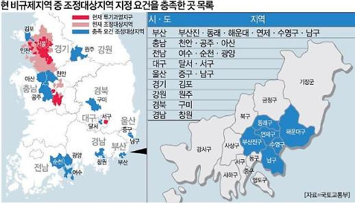 [단독] 해운대구 등 규제 사정권 20곳…선거 앞두고 대책 강행할까
