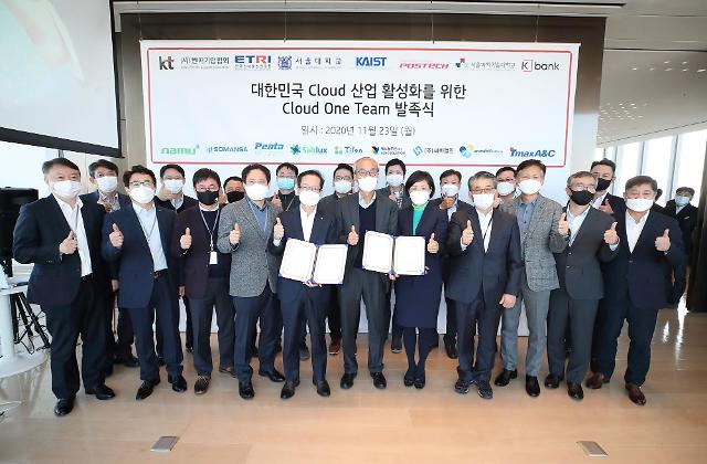 KT forms Team Korea to promote indigenous cloud ecosystem