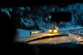 S. Korea uses navigation apps for drivers to alert frozen road