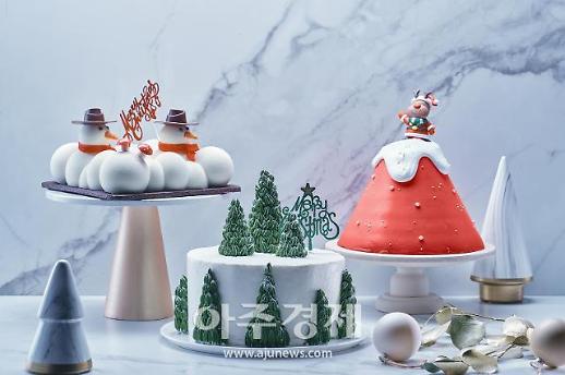 연말 홈파티에 달콤함 더할 호텔가 크리스마스 케이크