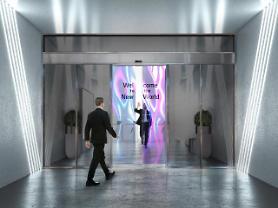 Swedens Assa Abloy works with LG to produce transparent OLED automatic doors