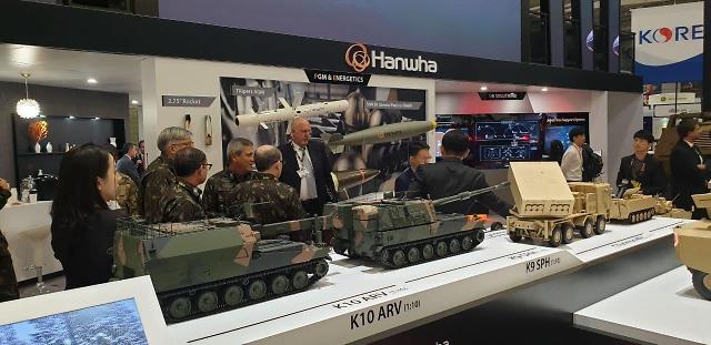 S. Koreas Hanwha group signs joint defense research agreement with US military