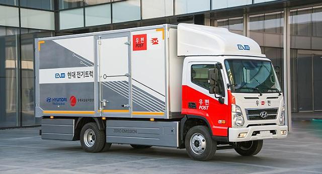 Hyundai partners with postal service to test electric cargo truck delivery