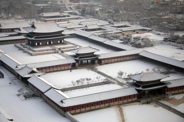 雪后景福宫