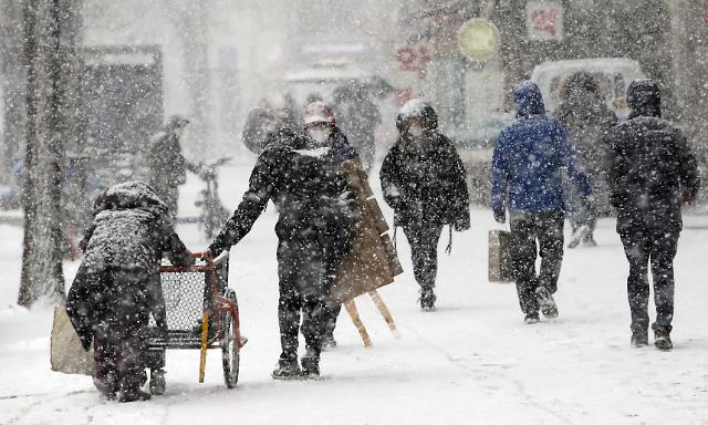 首尔发布大雪警报