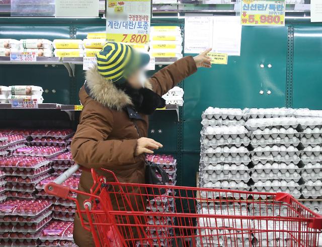 鸡蛋水果齐涨价 韩国民众“菜篮子”压力大