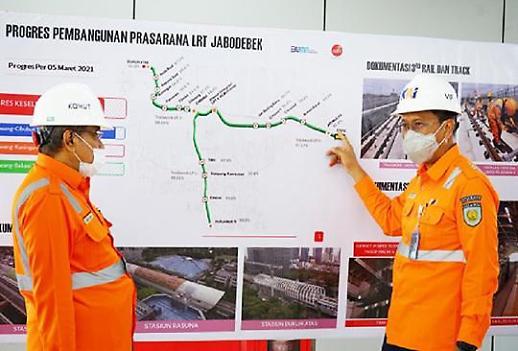 [NNA] 印尼 국철, 수도권 LRT 계획대로 개통 전망