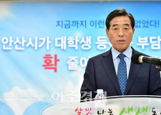 윤화섭 안산시장 "시민들 복지환경 개선 더욱 신경쓰겠다"