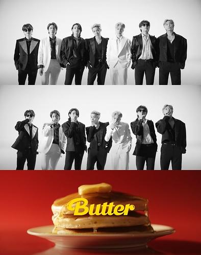 防弹新曲《Butter》MV预告视频上线