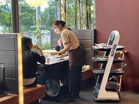 COVID-19 pandemic expands introduction of Woowas food serving robot