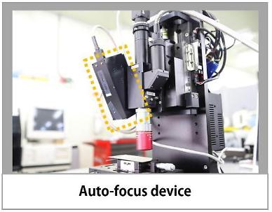 Researchers localize auto-focusing equipment for defect inspection of displays