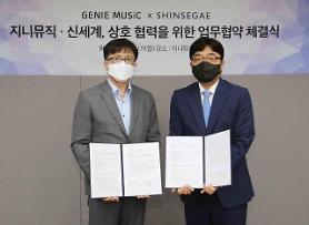 ​Shinsegae Department Store forges partnership with online music service Genie