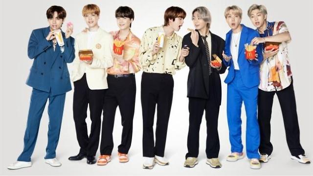 麦当劳“BTS套餐”韩国销量突破120万套