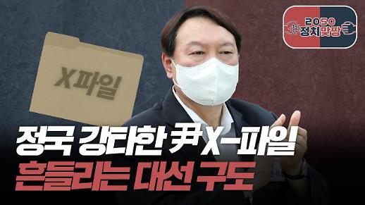 [아주 리플레이] 정치맞짱 Live 정국 강타한 윤석열 X-파일…흔들리는 대선 구도