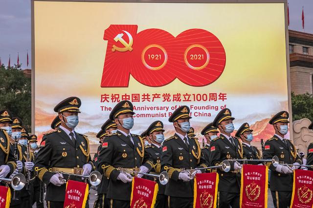 [광화문갤러리] 천안문 광장 중국공산당 100주년 기념식