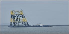  KEPCO launches special vessel for quick installation of offshore wind power platforms 
