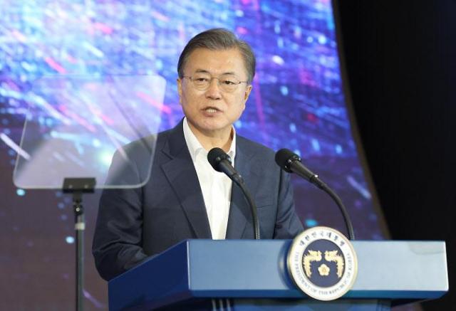 President Moon designates vaccine as strategic industry to receive full government support